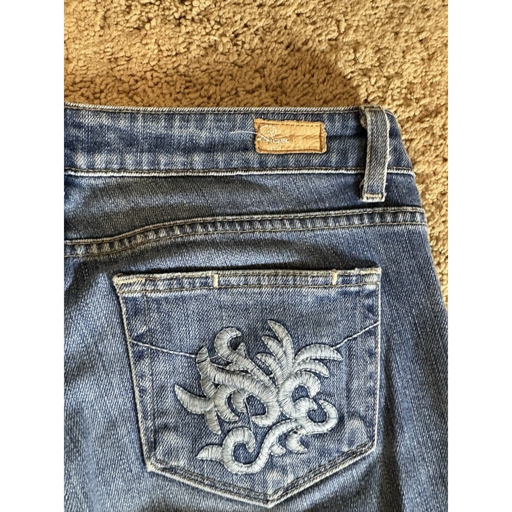 Paige Jeans Women's Size 29 Hollywood Hills‎ Bootcut Made in USA Blue Denim 90's - Picture 7 of 9